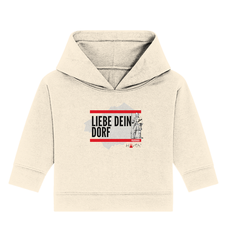 Liebe dein Dorf - Fischenich - Baby Organic Hoodie