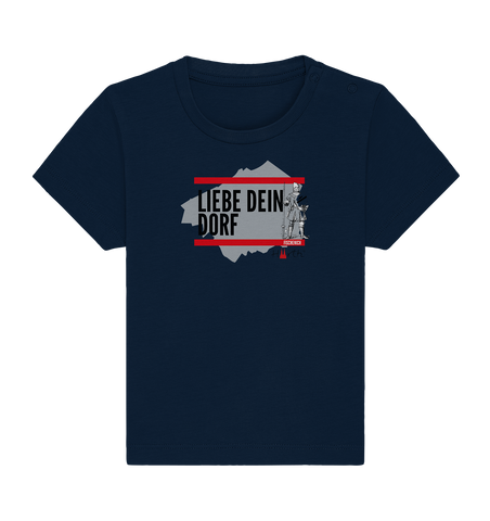 Liebe dein Dorf - Fischenich - Baby Organic Shirt