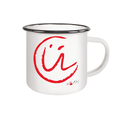 Ü - Wie Hürth  - Emaille Tasse (Black)