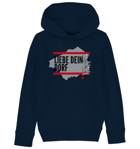 Liebe dein Dorf - Fischenich - Kids Organic Hoodie