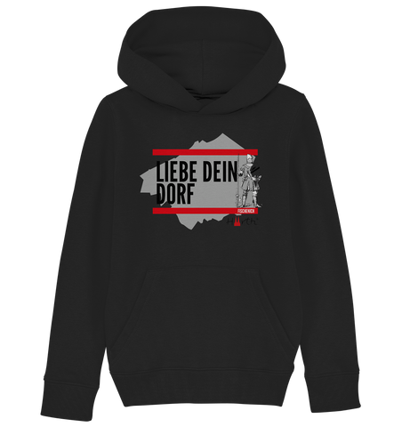 Liebe dein Dorf - Fischenich - Kids Organic Hoodie