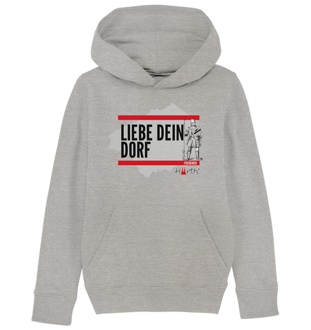 Liebe dein Dorf - Fischenich - Kids Organic Hoodie