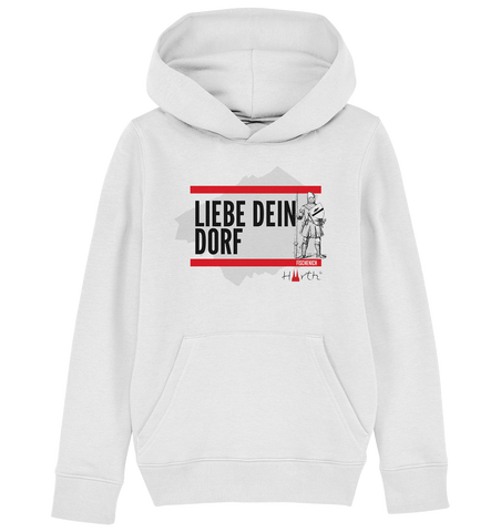 Liebe dein Dorf - Fischenich - Kids Organic Hoodie