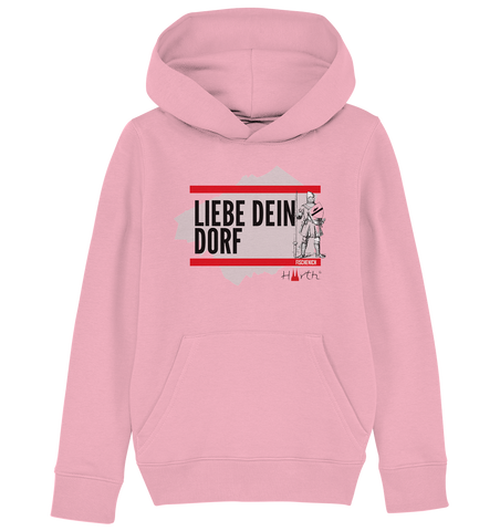 Liebe dein Dorf - Fischenich - Kids Organic Hoodie