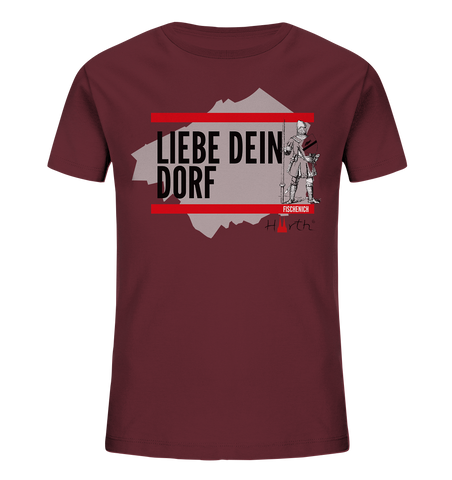 Liebe dein Dorf - Fischenich - Kids Organic Shirt