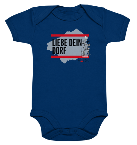 Liebe dein Dorf - Fischenich - Organic Baby Bodysuit