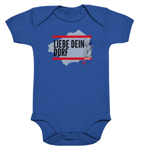 Liebe dein Dorf - Fischenich - Organic Baby Bodysuit