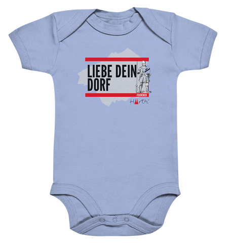 Liebe dein Dorf - Fischenich - Organic Baby Bodysuit