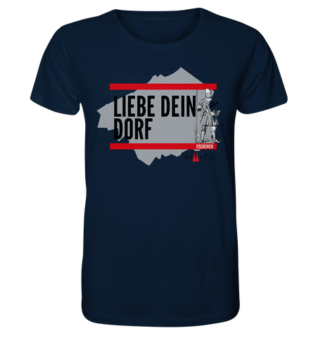 Liebe dein Dorf - Fischenich - Organic Basic Shirt