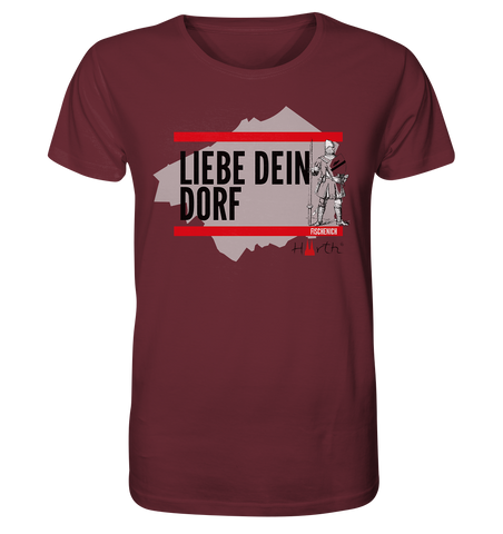 Liebe dein Dorf - Fischenich - Organic Basic Shirt