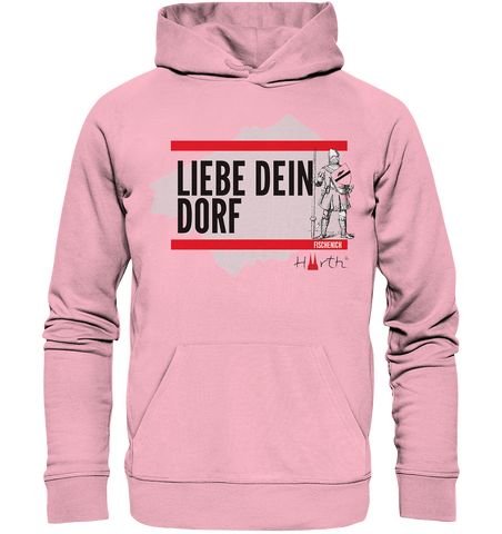 Liebe dein Dorf - Fischenich - Organic Hoodie