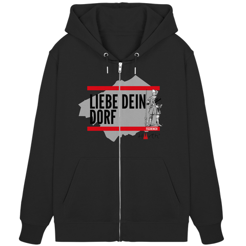 Liebe dein Dorf - Fischenich - Organic Zipper