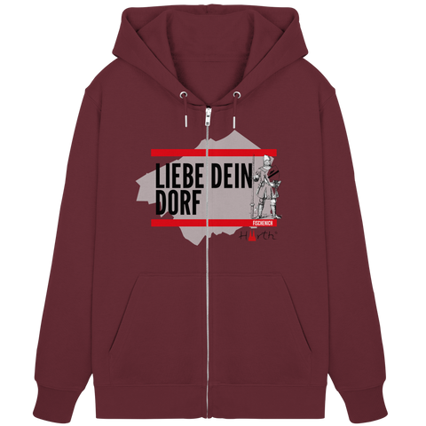 Liebe dein Dorf - Fischenich - Organic Zipper