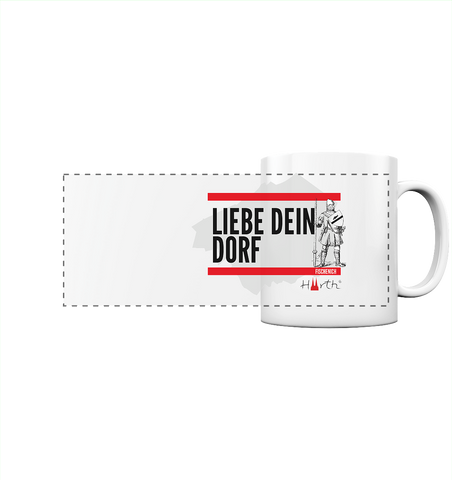 Liebe dein Dorf - Fischenich - Panorama Tasse