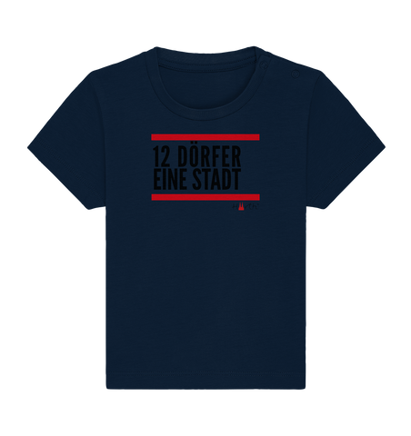 12 Dörfer eine Stadt - Baby Organic Shirt