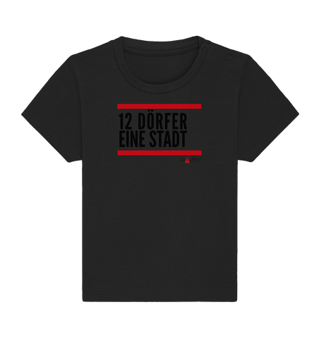 12 Dörfer eine Stadt - Baby Organic Shirt