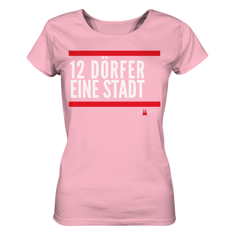 Liebe dein Dorf - Alt-Hürth Kopie - Ladies Organic Basic Shirt