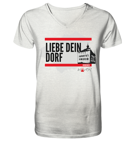 Liebe dein Dorf - Kendenich - Mens Organic V-Neck Shirt