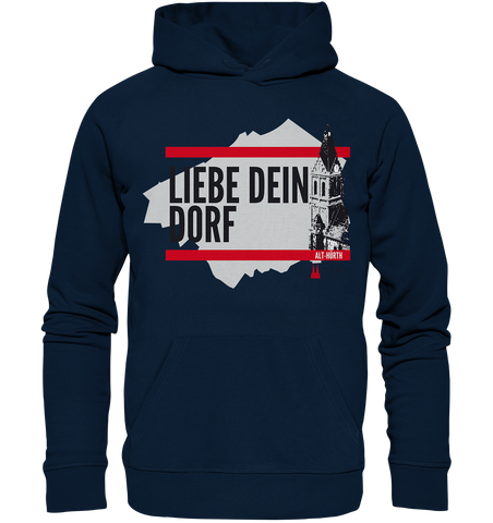 Alt-Hürth Liebe dein Dorf - Organic Basic Hoodie