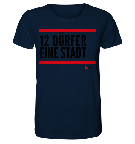 12 Dörfer eine Stadt - Organic Basic Shirt