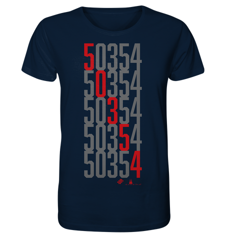 50354 Hürth - Zahlencode - Organic Basic Shirt