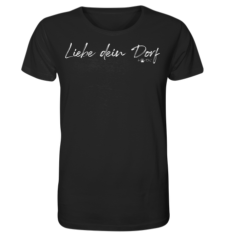 Liebe dein Dorf - Handschrift - Organic Basic Shirt