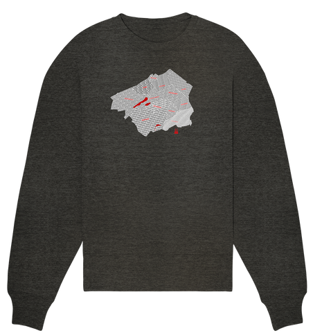Stadtgrenze - Organic Oversize Sweatshirt