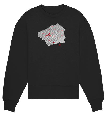 Stadtgrenze - Organic Oversize Sweatshirt