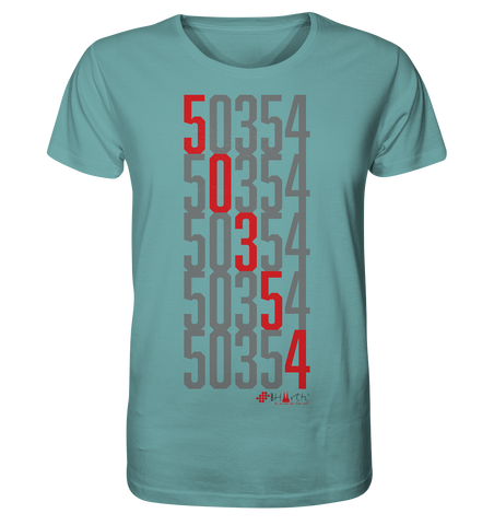 50354 Hürth - Zahlencode - Organic Shirt