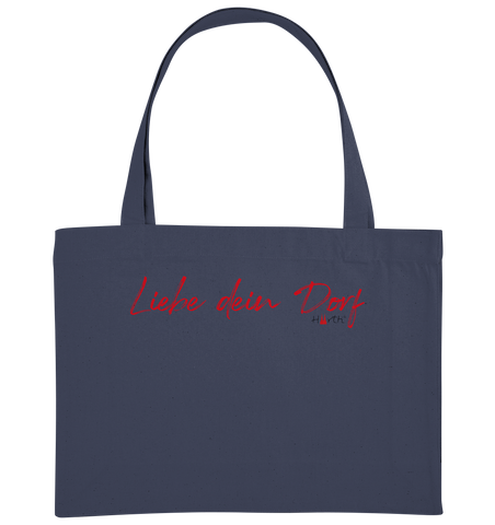 Liebe dein Dorf - Handschrift - Organic Shopping-Bag