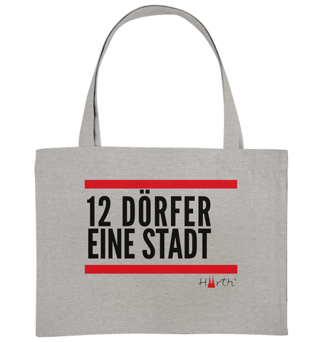 12 Dörfer eine Stadt - Organic Shopping-Bag