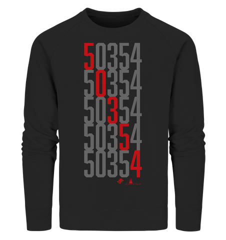 50354 Hürth - Zahlencode - Organic Sweatshirt