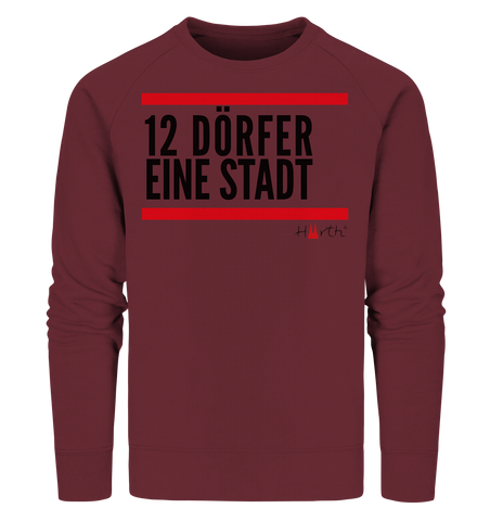 Liebe dein Dorf - Alt-Hürth Kopie - Organic Sweatshirt