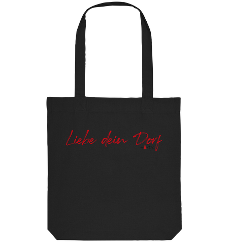 Liebe dein Dorf - Handschrift - Organic Tote-Bag